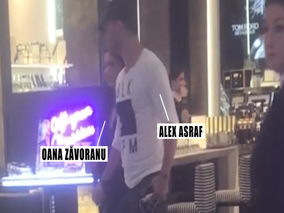 Oana și Alex au dat o tură de mall chiar în pragul Revelionului