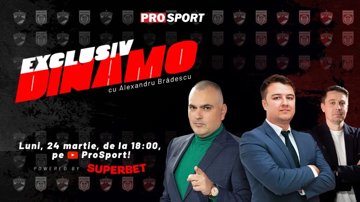 „EXCLUSIV DINAMO”, de la ora 18.00! Ședință de urgență pentru „fuziunea” mult-așteptată dintre FC Dinamo și CS Dinamo! Comentăm LIVE din studio