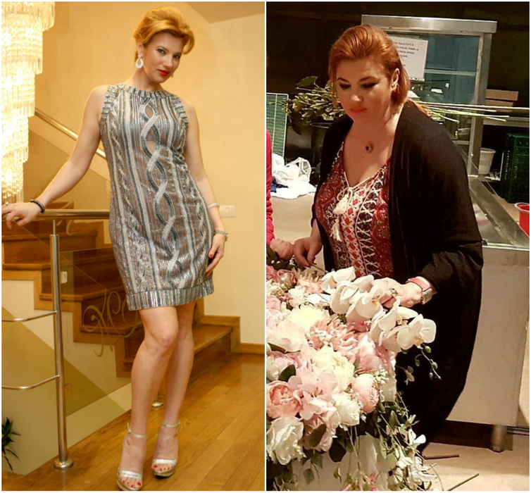 Kilogramele în plus par că s-au "lipit" de Mihaela Borcea