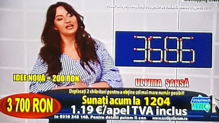 Au reapărut jocurile cu suprataxă la TV. Adela Lupșe poate striga din nou: ”Vreau să sune telefonul!”
