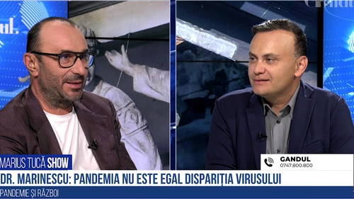 VIDEO PANDEMIA ÎN VREMEA RĂZBOIULUI. Dr. Adrian Marinescu: „Eu mă întreb ce se întâmpla dacă, în plină pandemie, venea războiul. Sigur scădea interesul pentru..."