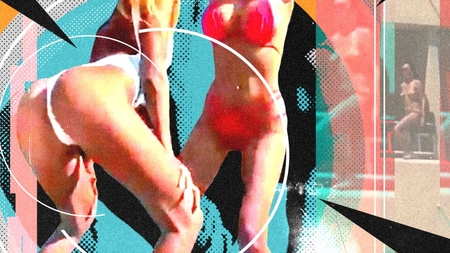 A apărut GOALĂ pe balconul unui hotel din Mamaia! Cum a fost filmată o ”bombă sexy” în urmă cu puțin timp