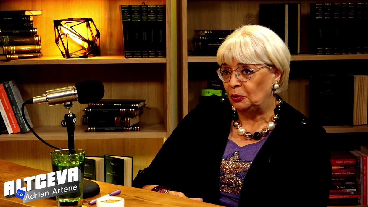 Sâmbătă, 17 septembrie, de la ora 19.00, Irina Margareta Nistor este invitata lui Adrian Artene / (Sursa: Captură video)