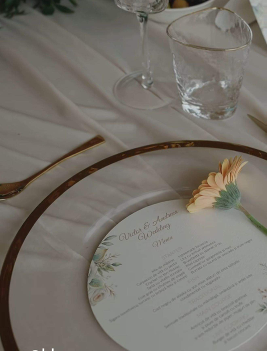 Ce meniu special au avut Andreea Bălan și Victor Cornea la nunta lor. Invitații au fost răsfățați cu preparate delicioase