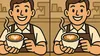 Test de logică | Acești 2 barista par identici, dar nu sunt. Găsiți toate cele 3 diferențe!