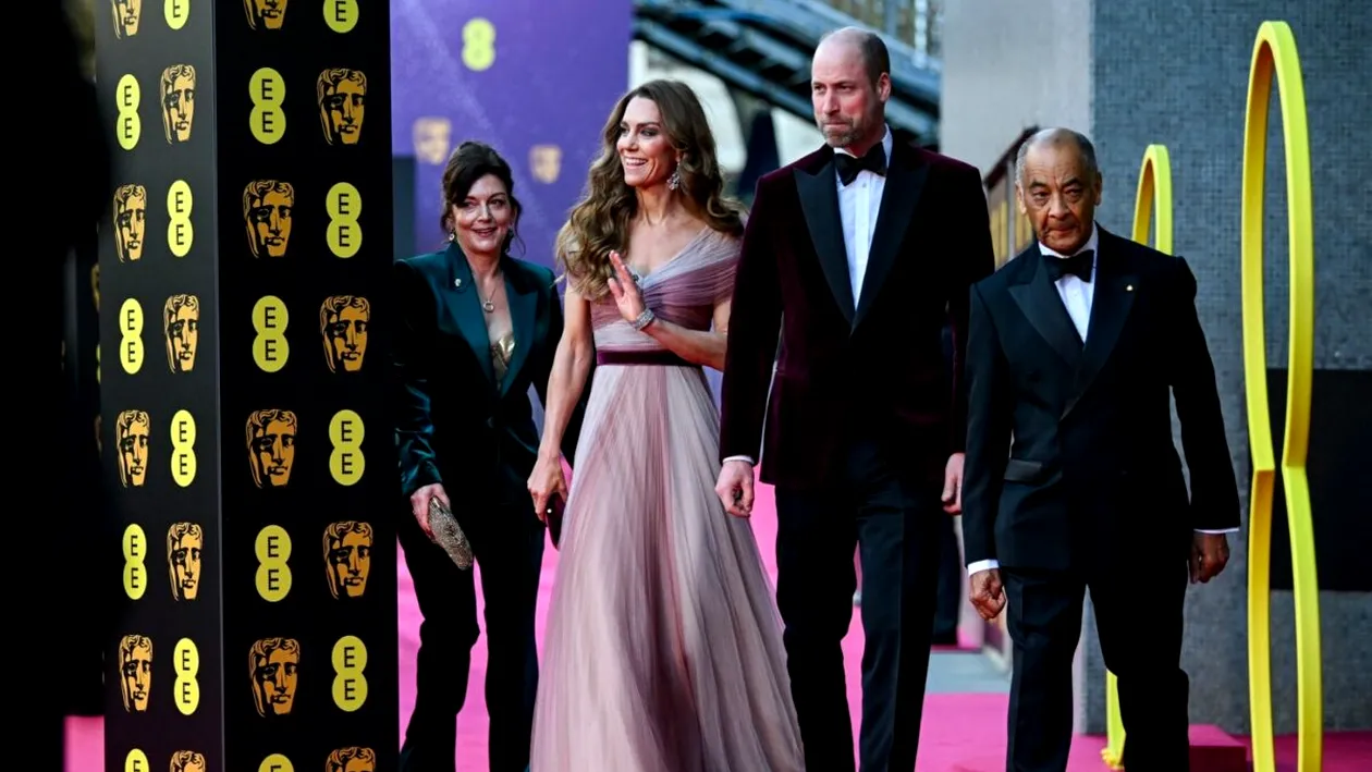 Kate Middleton și Prințul William, apariție bulversantă la Premiile Bafta: ”Unde i-a dispărut părul? Îmbătrânește urât”