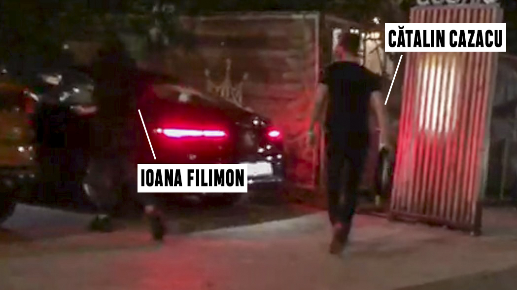 Ioana Filimon și celebrul prezentator TV au plecat împreună de la eveniment