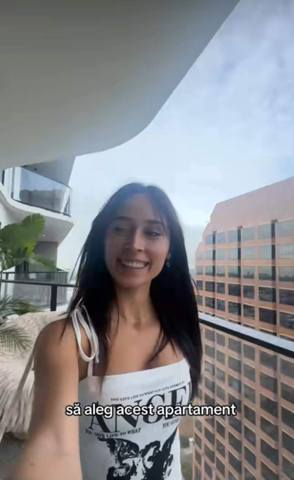 Cum arată apartamentul din Los Angeles al Andrei Gogan / Foto: Captură Video TikTok