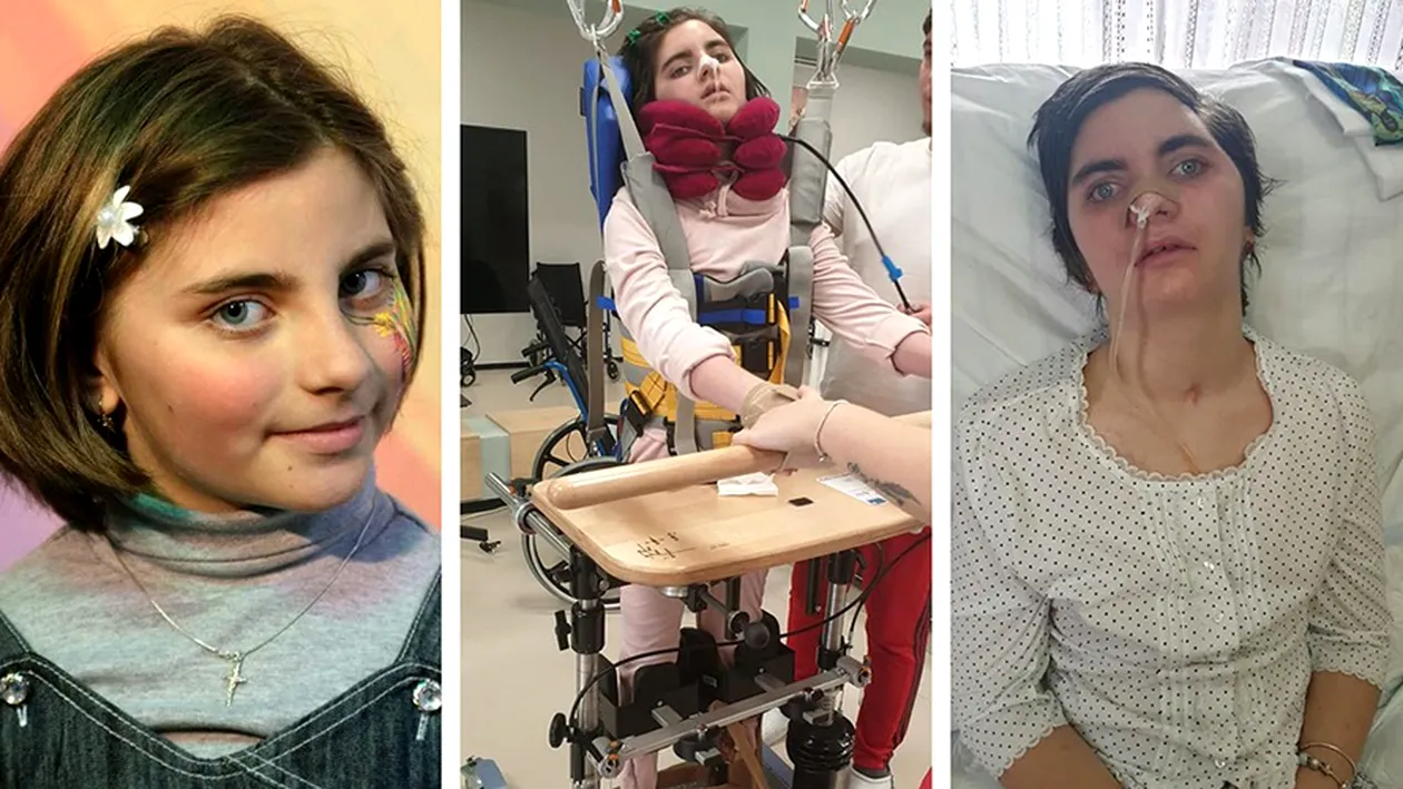 Ana Hopp are 14 ani și a ajuns în stare vegetativă în urma unui accident. Apelul cutremurător făcut de părinți la dorința ei! Orice sumă de bani e binevenită