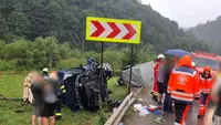 Accident grav pe DN 17 între un microbuz și un autotren. A fost activat Planul Roșu de Intervenție