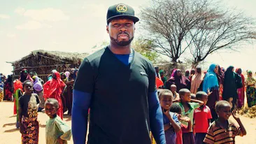 Sa vezi si sa nu crezi! 50 Cent s-a apucat de acte de caritate! A vizitat Somalia si a donat bani pentru locuitori: Voi hrani un biliard de oameni din Africa pentru urmatorii 5 ani