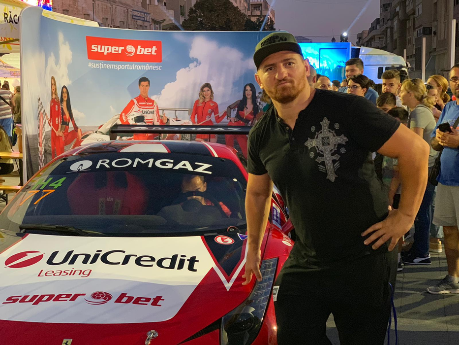 Din ring, pe traseul de curse! Cătălin Moroșanu, copilot la Craiova la Super Rally