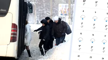 Câte zile ninge în februarie în București, potrivit meteorologilor Accuweather. Iarna abia atunci începe cu adevărat
