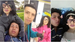 Bărbatul din imagine s-a săturat să fie singur și vrea să se căsătorească cu o păpușă din cârpă! Susține că are, deja, doi „copii” cu ea