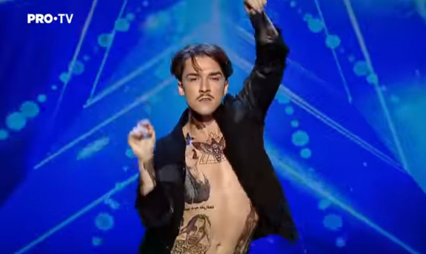 VIDEO Câștigătorul de la ”Românii au talent” a mărturisit că este bisexual. Emil Rengle: ”E greu să fii gay …”