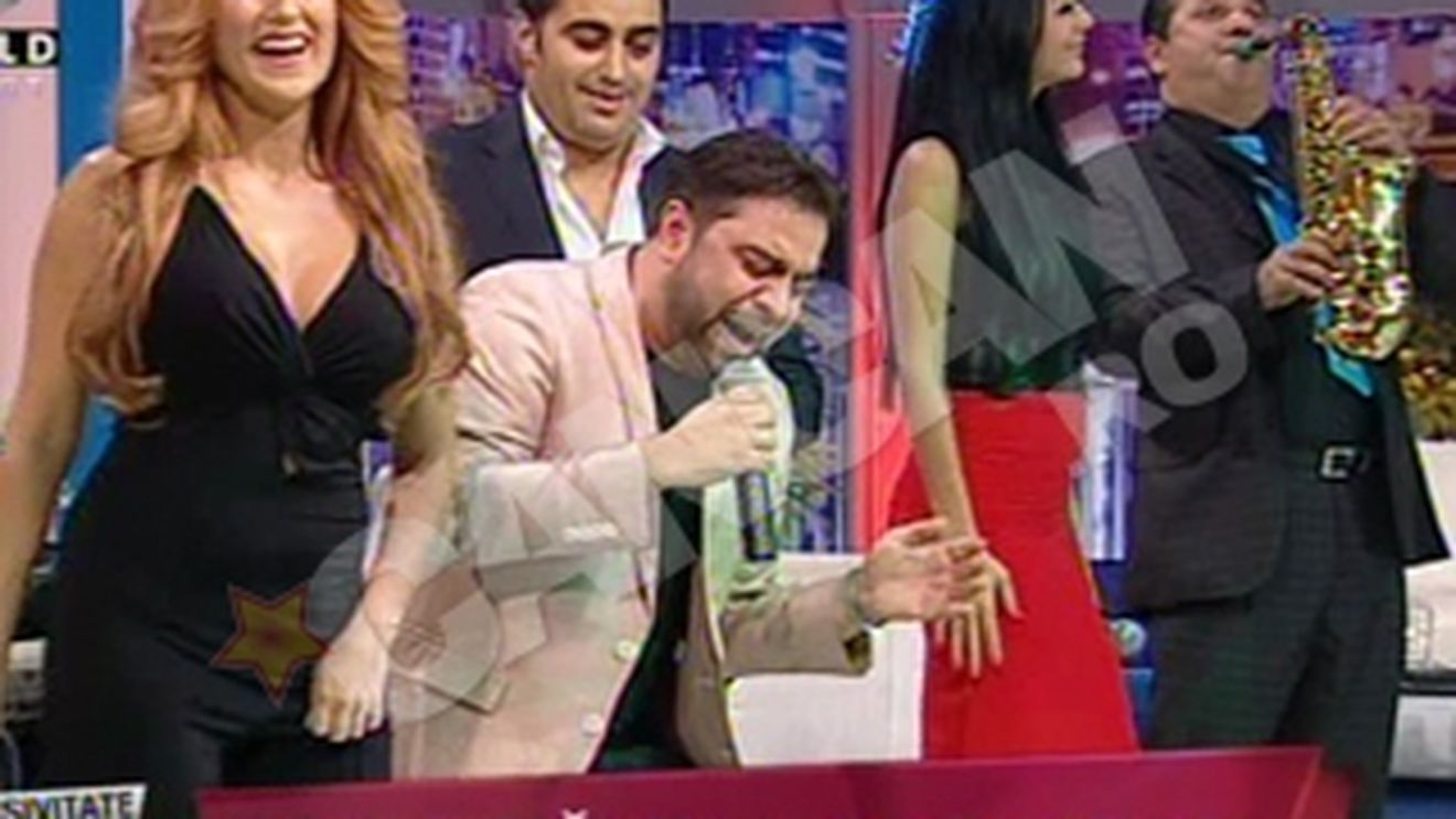 VIDEO Asta e cea mai noua nebunie a lui Salam! A facut un duet cu fetele de la Bambi si a iesit show la CANCAN TV!