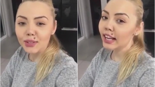 Cum arăta DENISA MANELISTA în ultimul „Live“ transmis pentru fanii ei