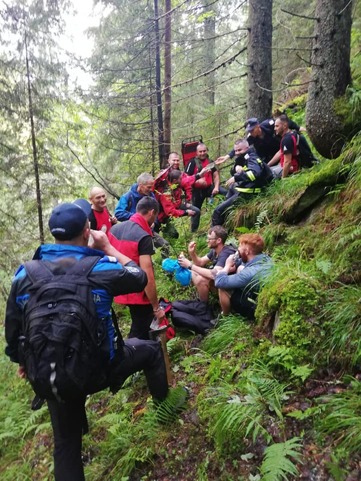 Turiștii americani au fost recuperați după multe ore de căutări