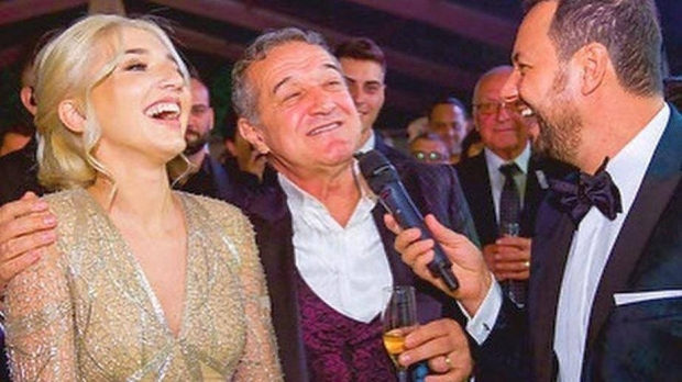 Gigi Becali, la nunta fiicei sale