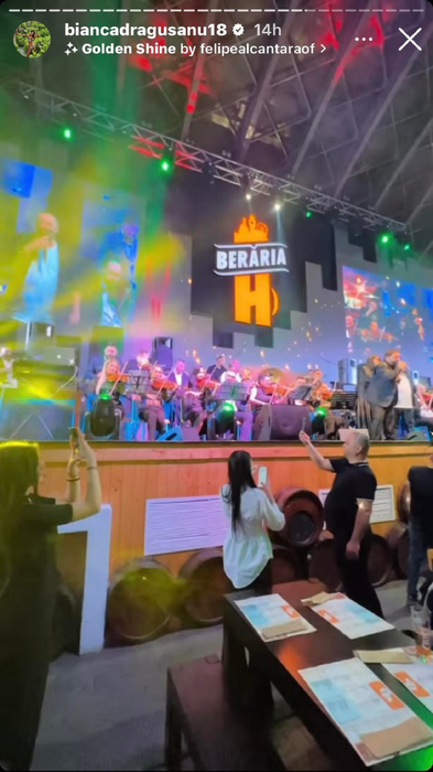 Florin Salam, show de zile mari la Berăria H! A venit cu orchestra, iar Bianca Drăgușanu a fost nelipsită de la concert