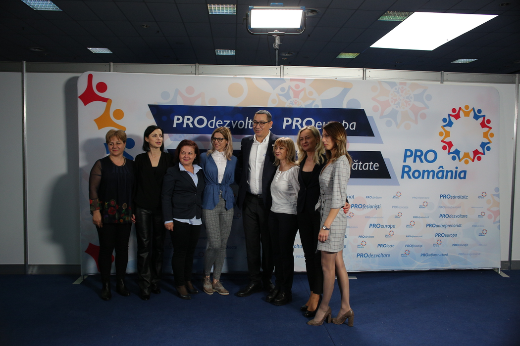 Dorian Popa a făcut senzație la lansarea candidaților Pro România
