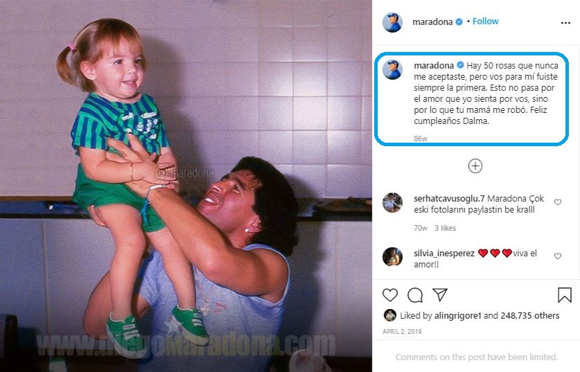 Cum se va împărți averea colosală a lui Maradona: “Voi dona totul”. Legendarul fotbalist are 10 copii