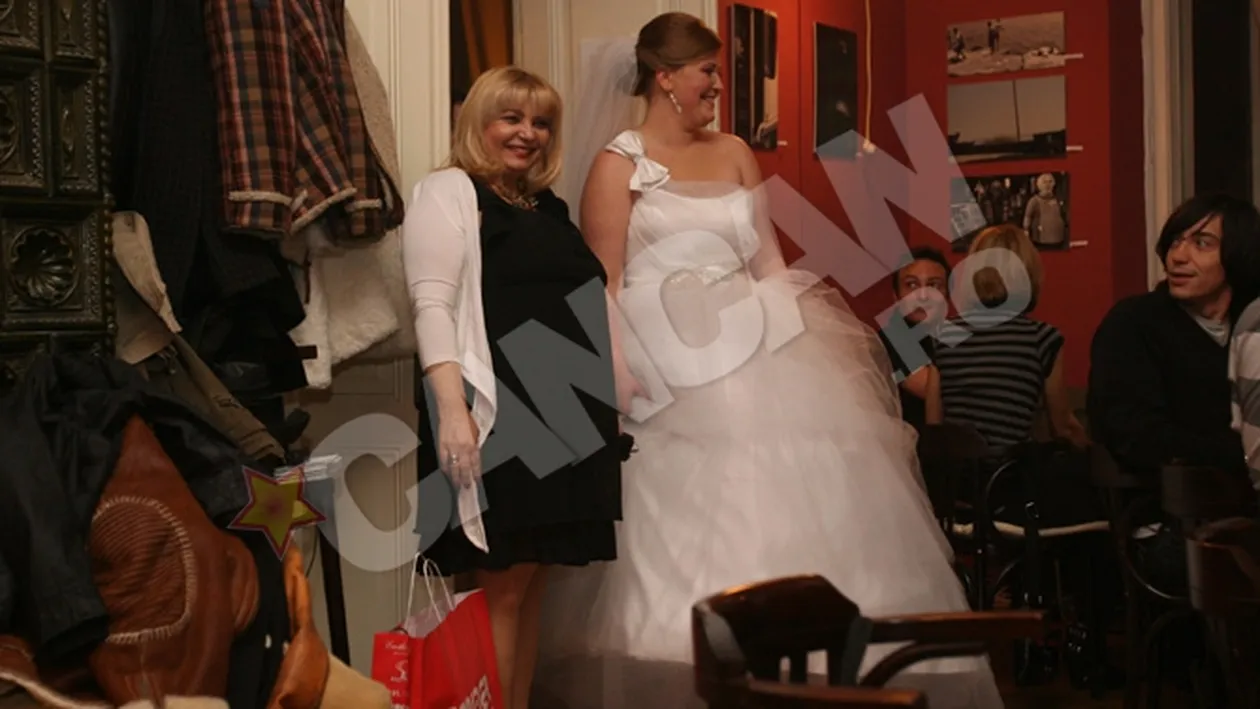 Actrita Nuami Dinescu a facut spectacol la o nunta. Tanta s-a specializat in furatul mireselor!