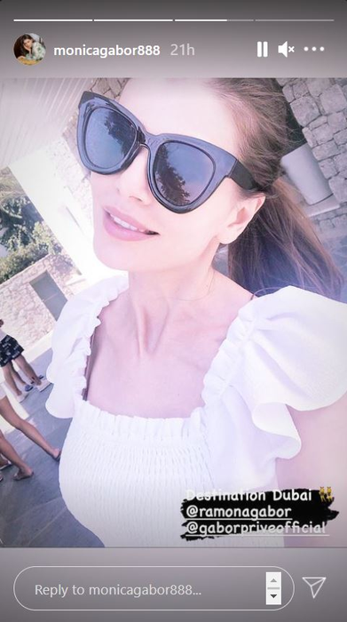 Monica Gabor și-a ales următoarea destinație: Dubai! Sursă foto: Instagram