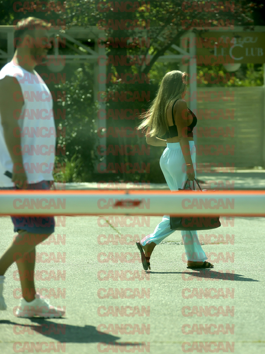 Gabi Bădălău și Bianca Drăgușanu, după ședința de fitness (Foto: CANCAN.RO)