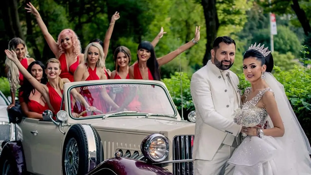 Danezu și Sorina Ceugea s-au căsătorit religios! Au avut o nuntă ca în povești