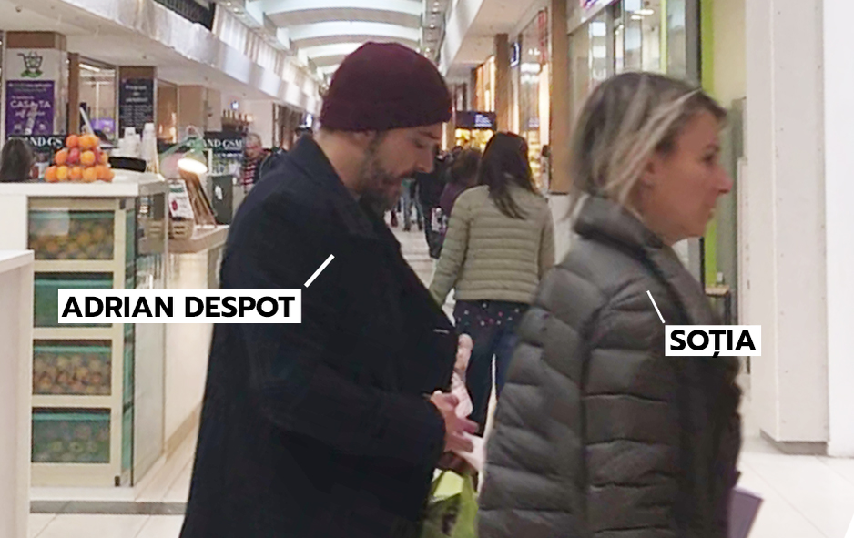 Adi Despot, alături de Lisa