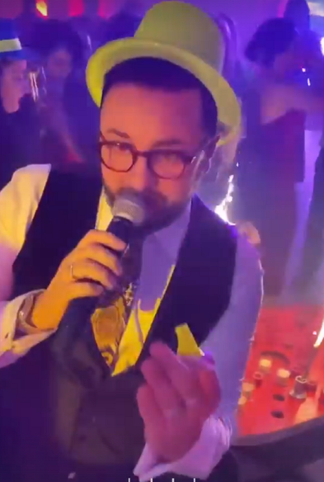 Andra și Cătălin Măruță s-au separat de Revelion. Unde a petrecut prezentatorul de la Pro TV și unde a fost cântăreața