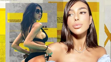 Bruneta are un corp perfect, care „zăpăcește” orice bărbat! Beatrice e mega-hot! 