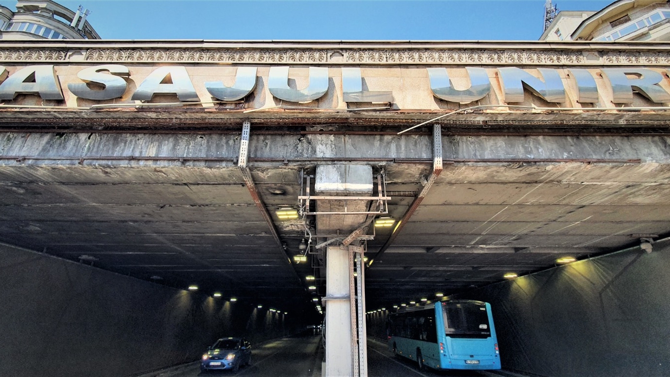 Premieră în România! Primul pasaj rutier din țara noastră cu semnal GSM și sistem de ventilație pentru extragerea noxelor. Pasajul Unirii se închide duminică pentru lucrări de consolidare și punere în siguranță