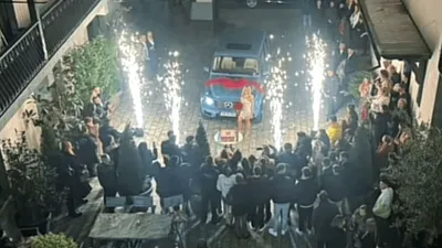 Cadou de 200.000 de euro la majoratul fiicei unui afacerist din Sibiu, într-un eveniment plin de fast