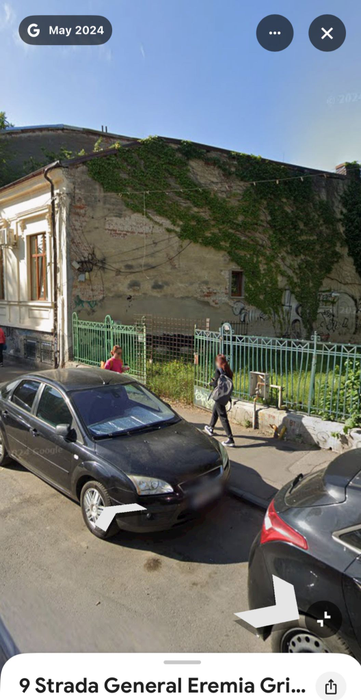 Terenul lui Mircea Lucescu a rămas loc viran/ sursă foto: google maps