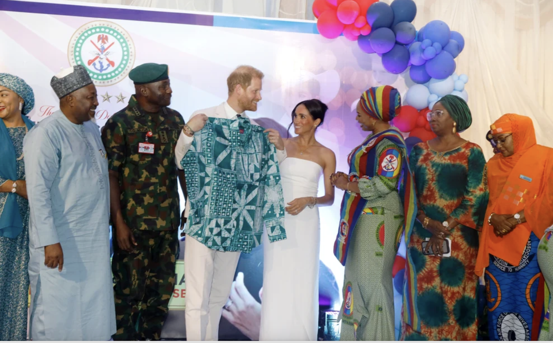 Meghan Markle, ținută indecentă în Nigeria/foto: Profimedia