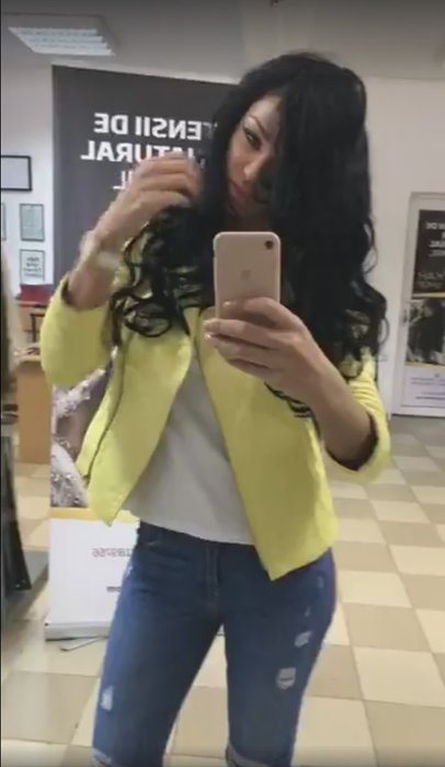 Bianca şi-a schimbat look-ul