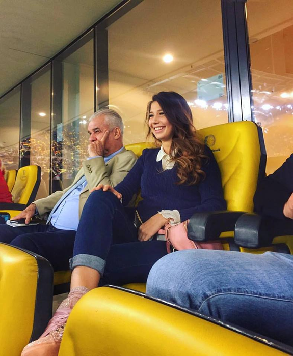 Anghel Iordănescu i-a făcut fiicei sale un cadou inedit