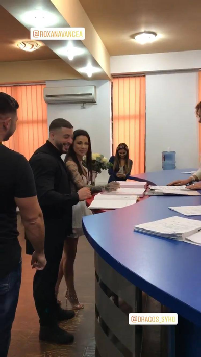 Roxana Vancea s-a măritat