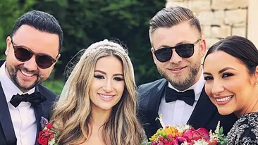 Andra şi Cătălin Măruţă au făcut legea la nunta prietenilor! Ce le-au cerut cei doi tinerilor căsătoriţi în faţa lumii