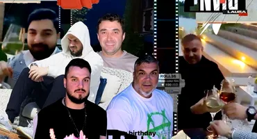 Cosmin și Dani Olăroiu și-au serbat zilele de naștere “la comun”. De la chef n-au lipsit Borcea Jr, “aghiotantul” lui Gigi Becali și...