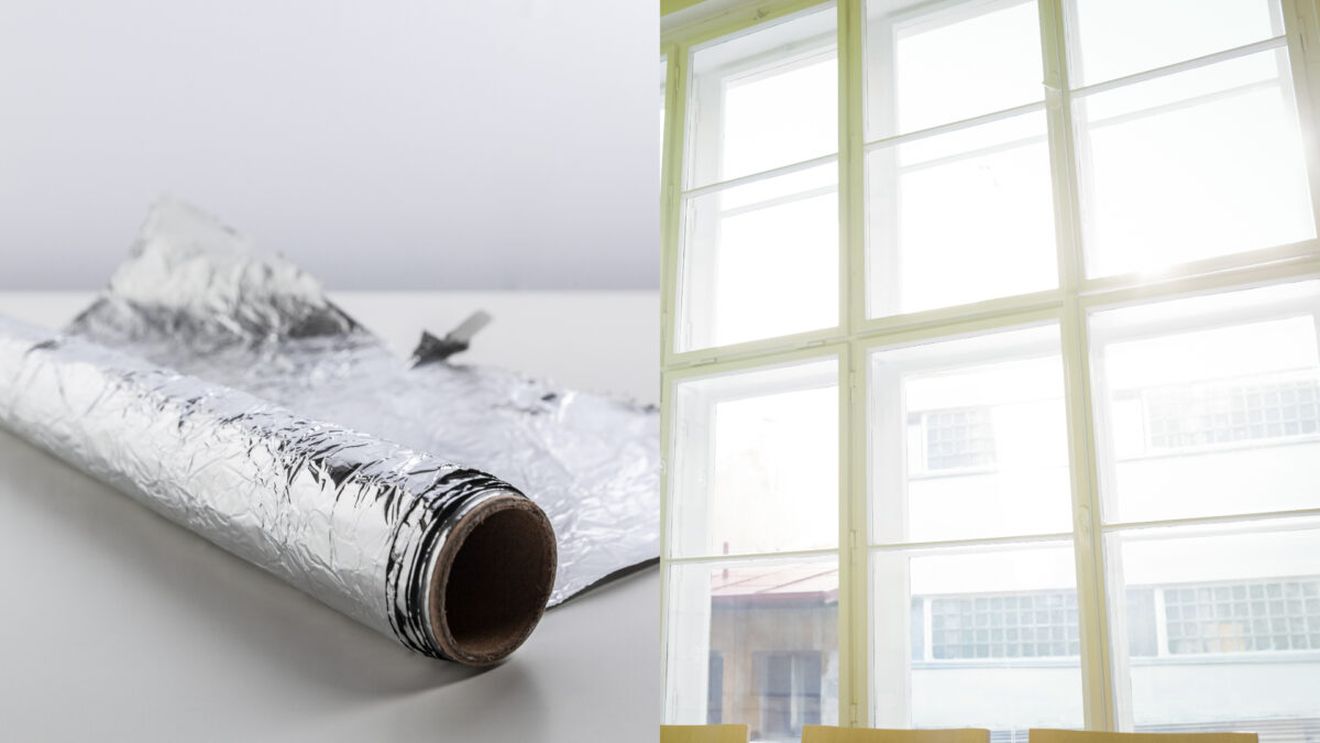 Pericolul la care ești expus dacă pui folie de aluminiu pe geamuri, ca să răcorești casa. Grijă mare!