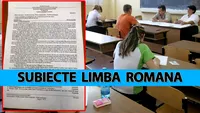 Bacalaureat 2022 - sesiunea de toamnă | Ce subiecte au picat la limba și literatura română