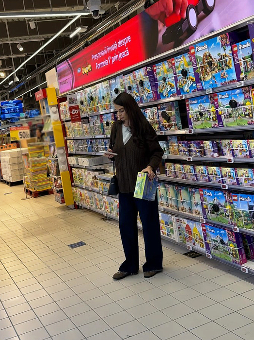 Anca Serea, în căutarea cadoului perfect