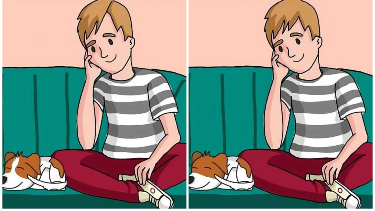 Test IQ | Găsiți cele trei diferențe dintre aceste două imagini. Doar geniile o pot face în 5 secunde 