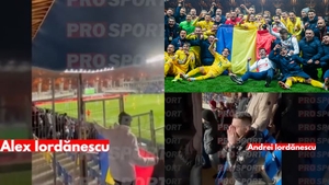 Frații lui Edi Iordănescu nu s-au mai putut controla la meciul cu Israelul! Imagini fără precedent, Andrei a plâns în genunchi timp de 10 minute, iar Alex a urlat „nebunește”