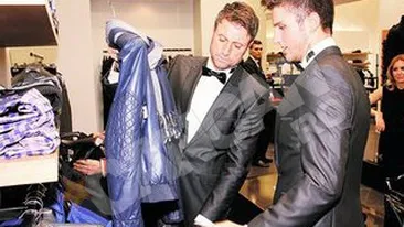 Bote si Andrei Iordache au negociat impacarea in culise la Bucharest Fashion Week! Si-au vorbit prima oara dupa sase luni!