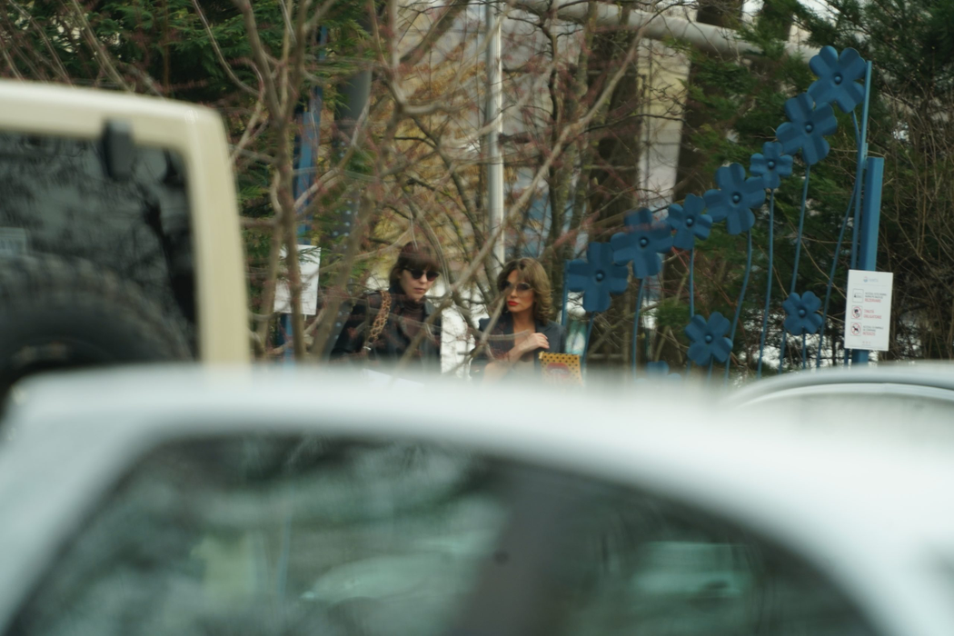 Anna Lesko își "reglează tirul" pentru "vânătoarea" de la Isoletta (Foto: CANCAN.RO)