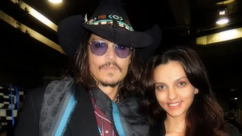 Romanca Daniela, in bratele lui Johnny Depp! “M-a socat, e extrem de modest!”